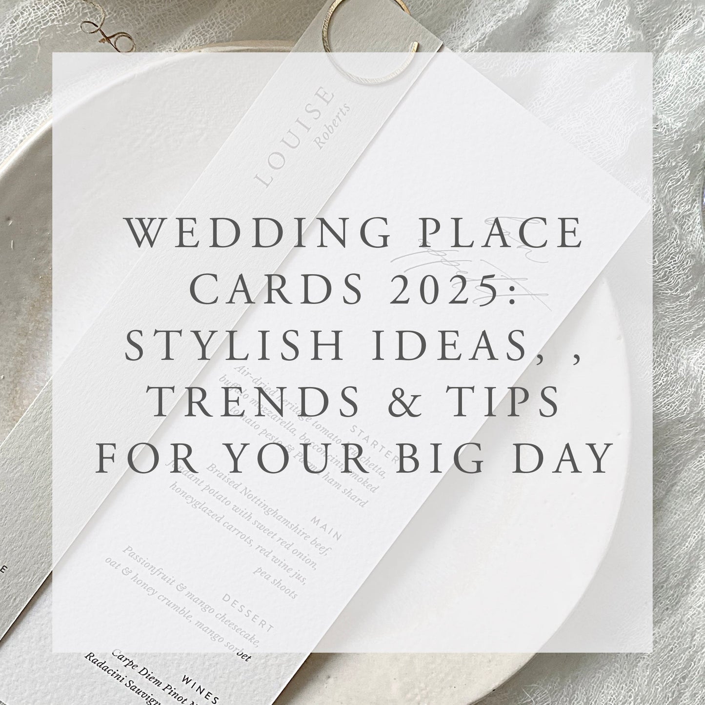 Wedding Place Cards 2025: Stylish Ideas, Trends & Tips for Your Big Day