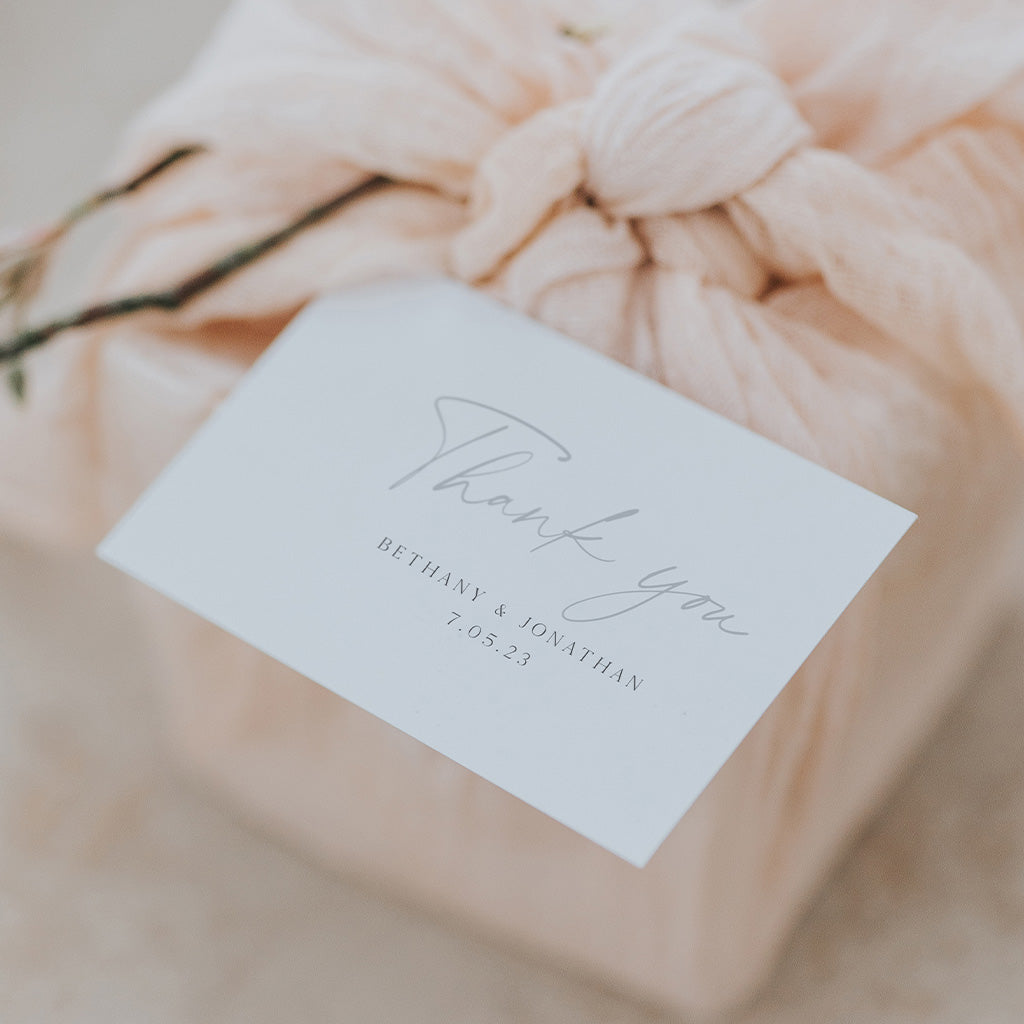 Bethany Wedding Thank You Tags