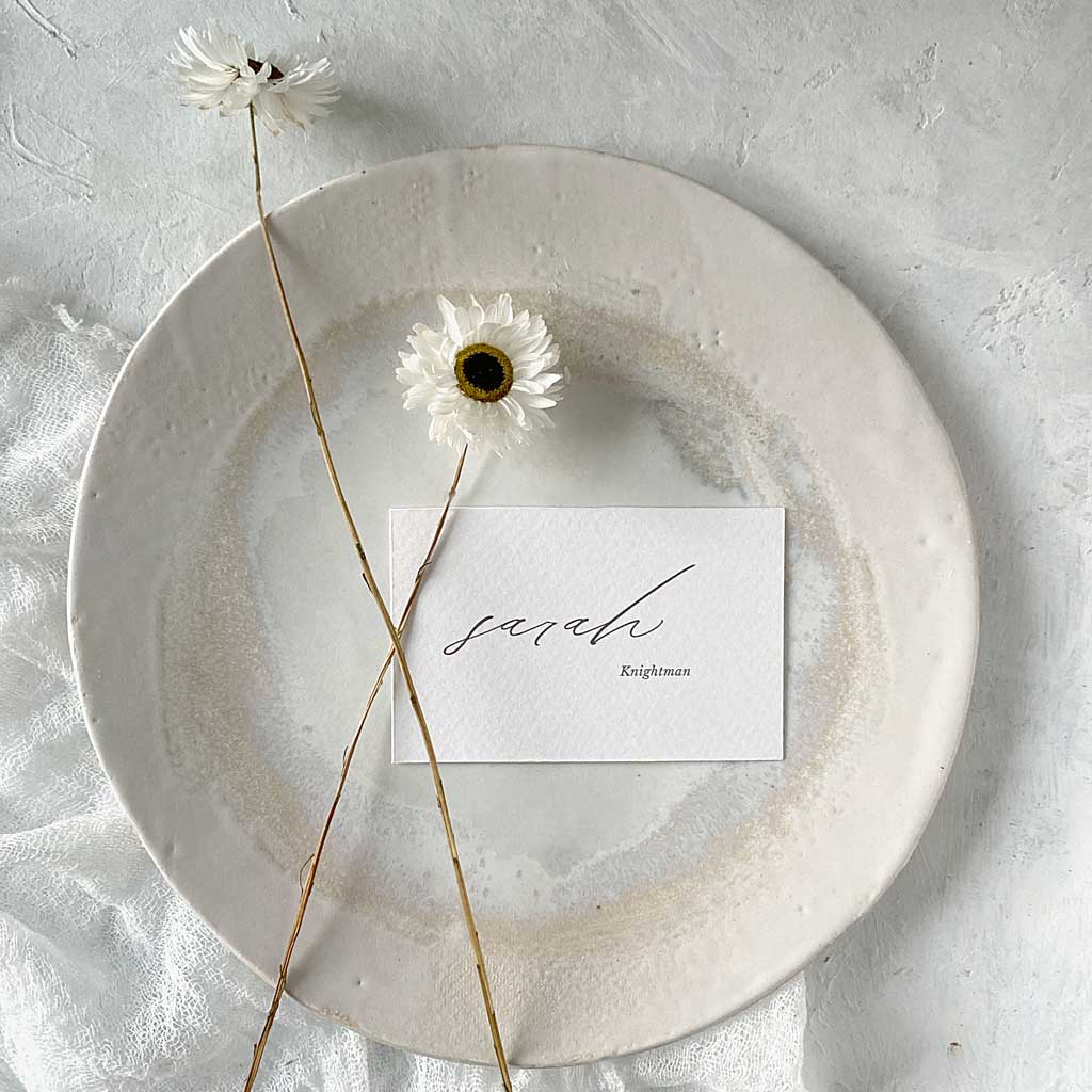 Louise Flat Place Cards