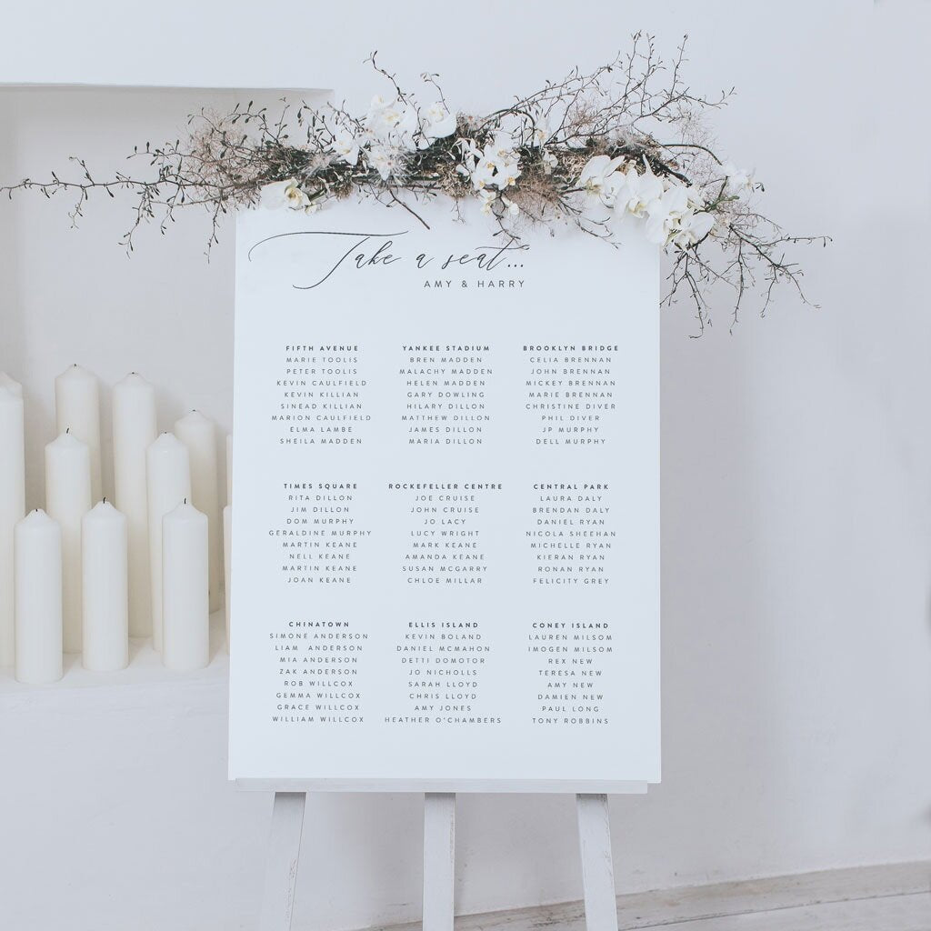 Amy Table Plan