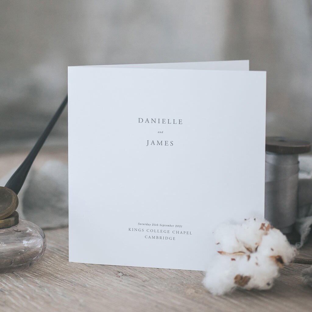 Elegance Order of Service