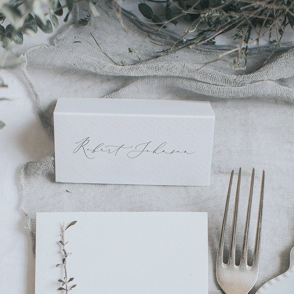 Tara Folded Place Cards