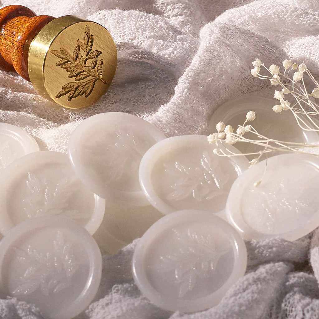 Vellum Floral Wax Seals