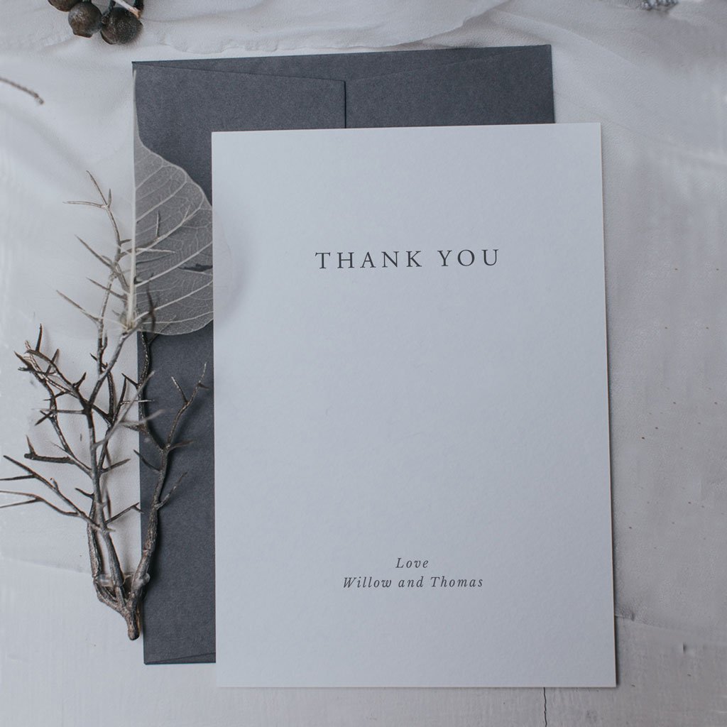 Willow Thank you Cards