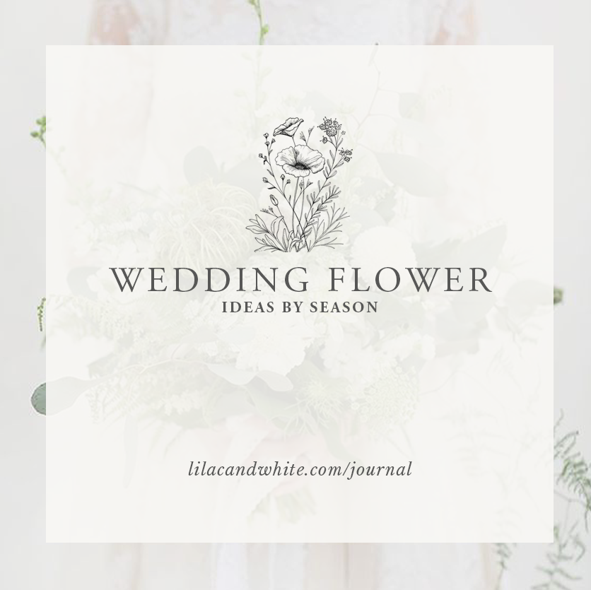 Wedding Flower Ideas by Season