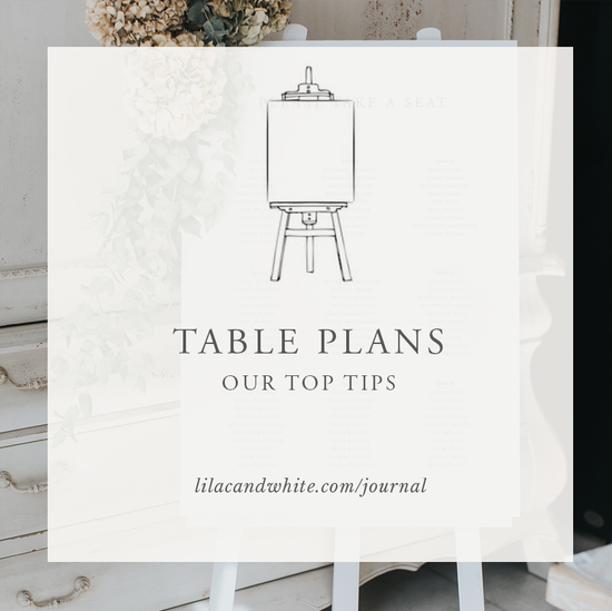 Seating Plans - Our Top Tips
