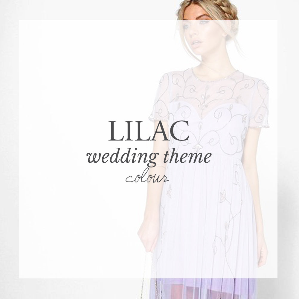 Lilac Wedding Theme Colour
