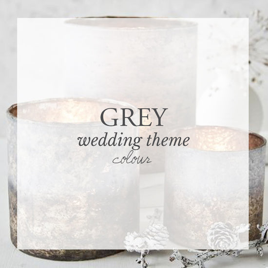 Grey Wedding Theme Colour