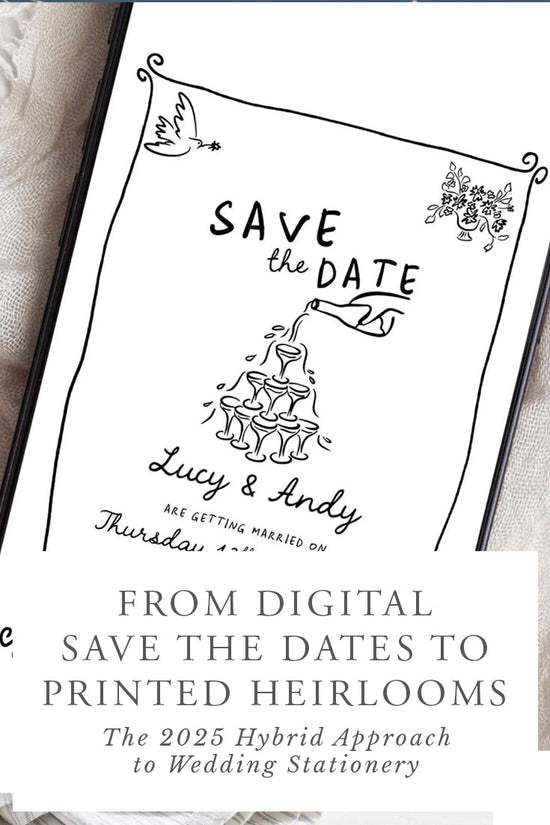 From Digital Save-the-Dates to Printed Heirlooms: The 2025 Hybrid Approach to Wedding Stationery