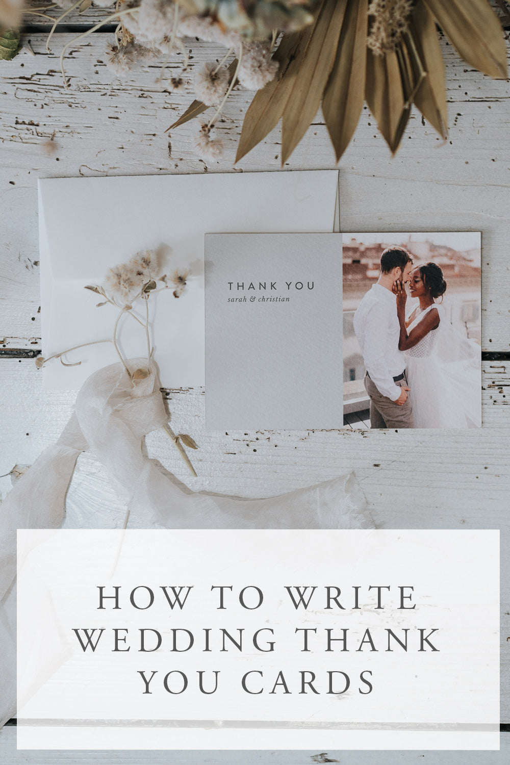 How to Write the Perfect Wedding Thank You Cards