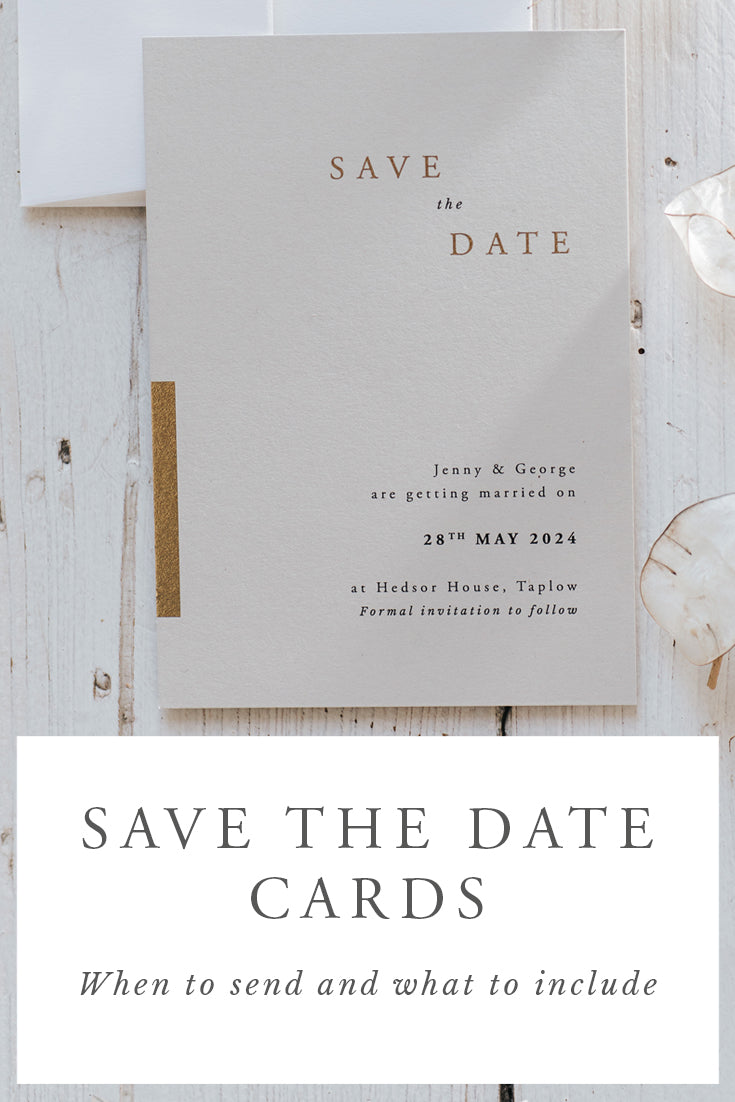 Save the Date Cards: When to Send and What to Include