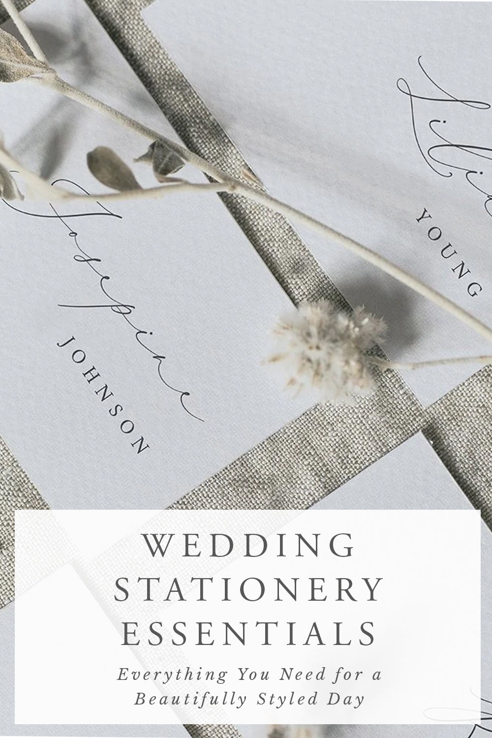 Wedding Stationery Essentials Checklist: Everything You Need for a Beautifully Styled Day