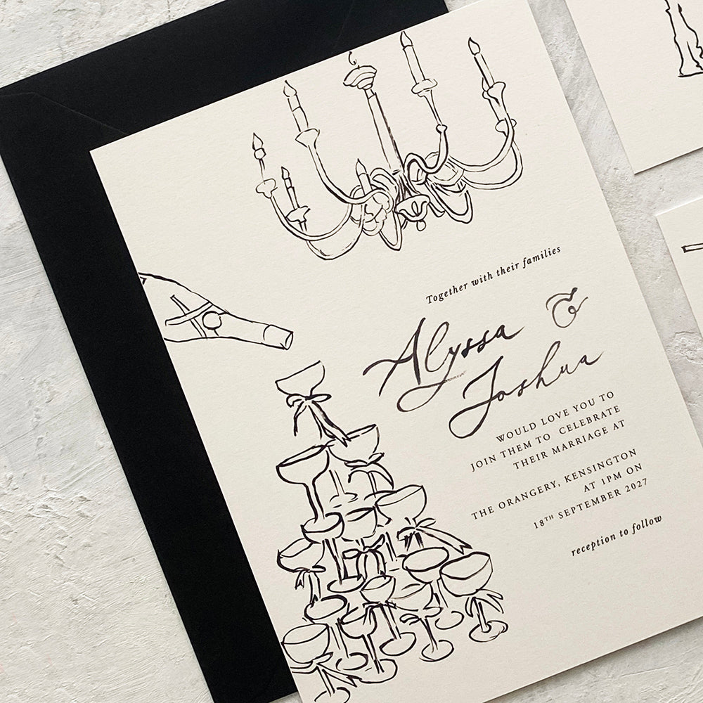 Alyssa Invitation Set