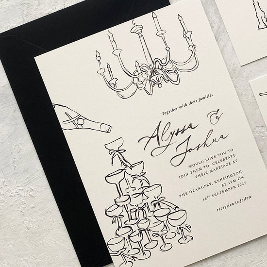Alyssa Invitation Set