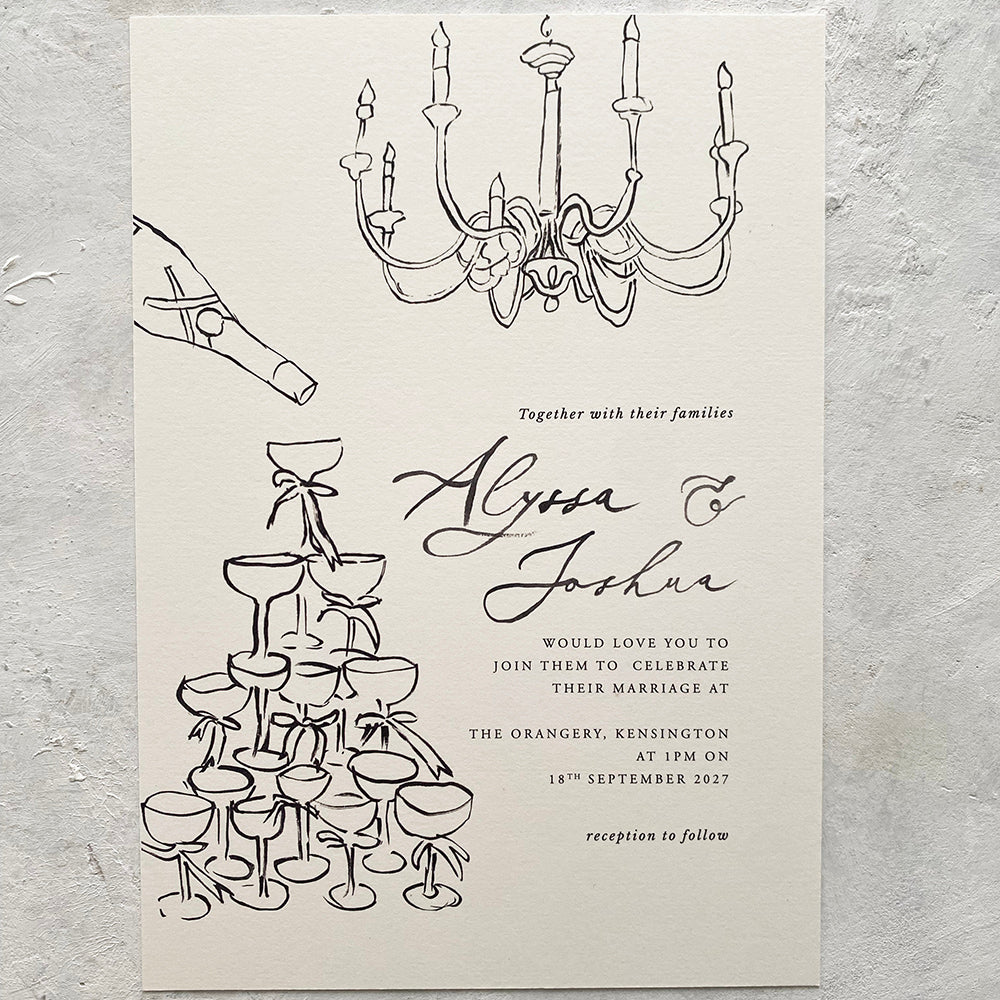 Alyssa Invitation Set
