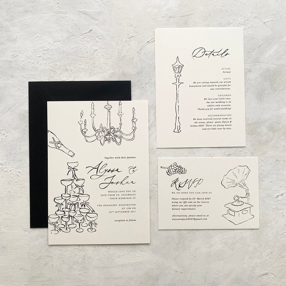 Alyssa Invitation Set