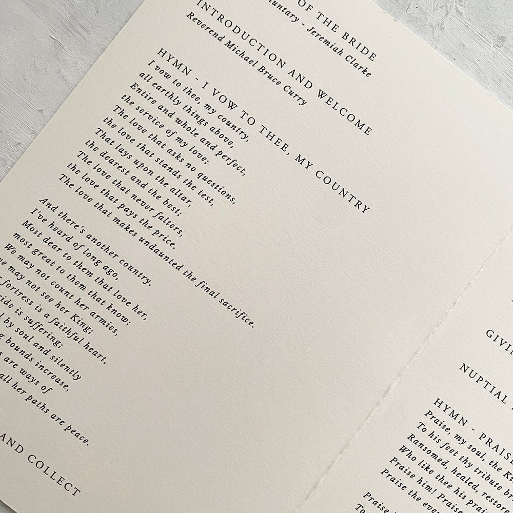 Alyssa Order of Service