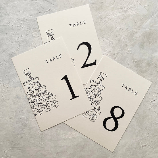 Alyssa Table Numbers