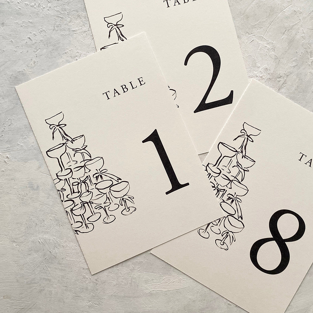 Alyssa Table Numbers