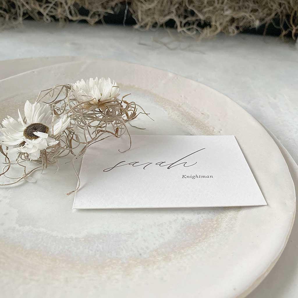 Louise Flat Place Cards