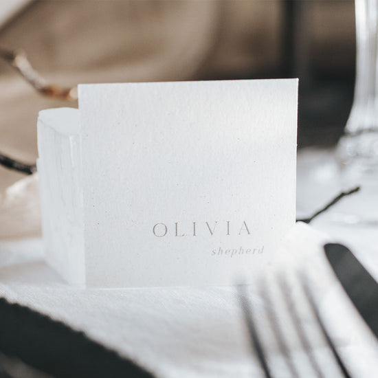 Olivia Table Place Name Cards