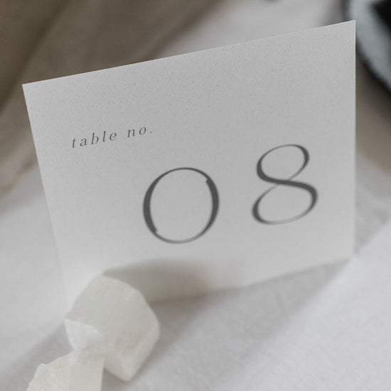 Olivia Square Table Numbers