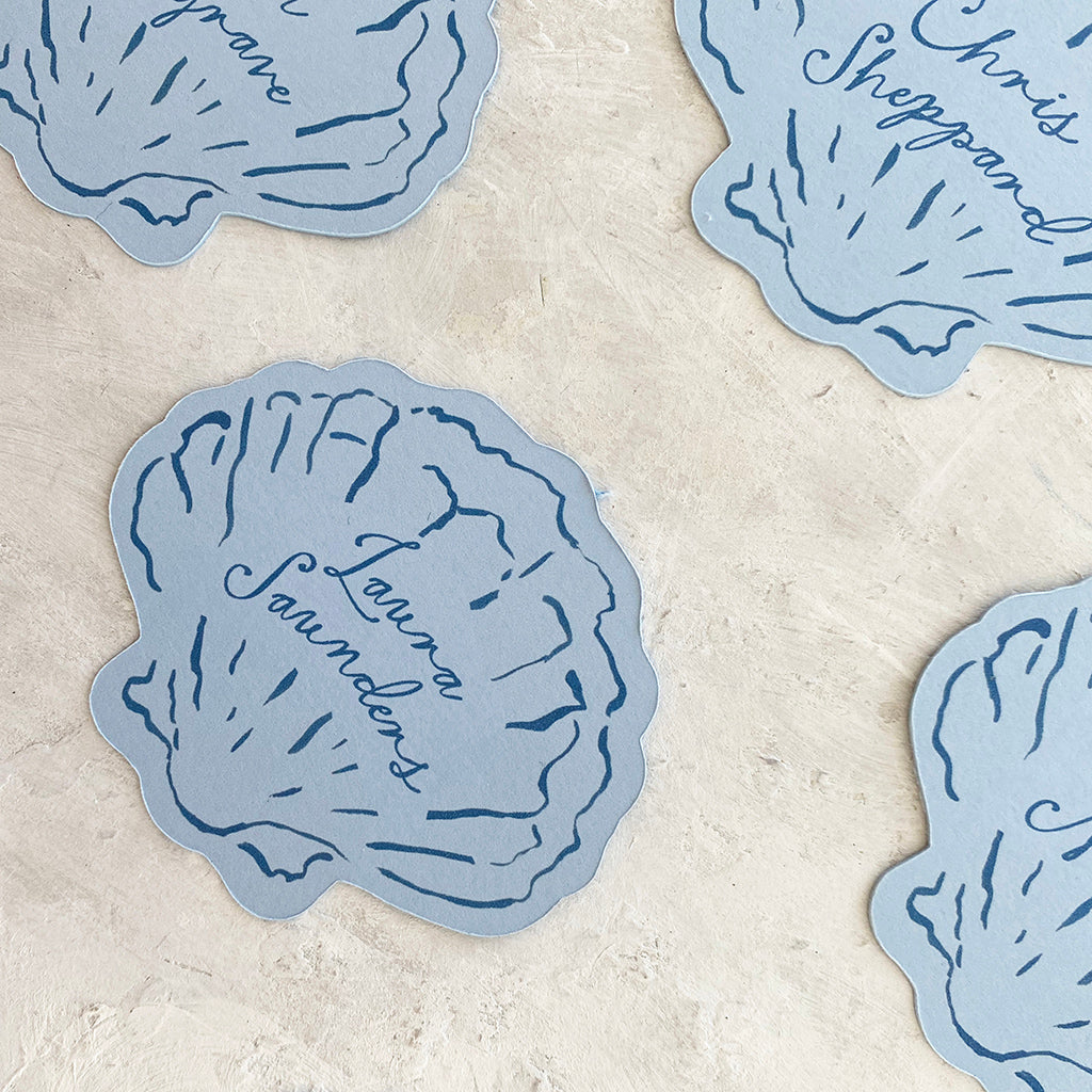 Shell Place Cards
