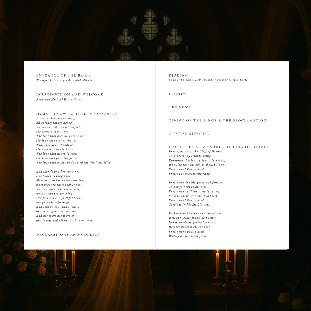 Alyssa Order of Service