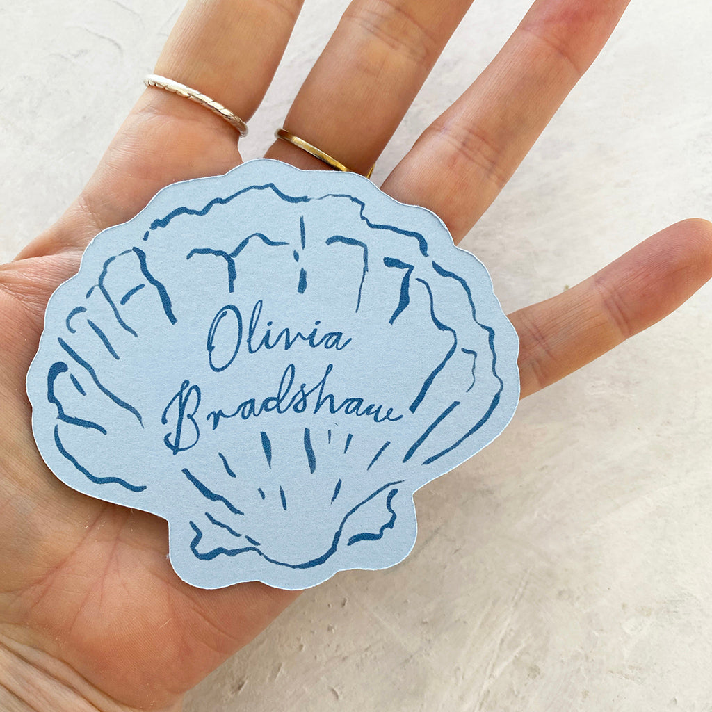Shell Place Cards