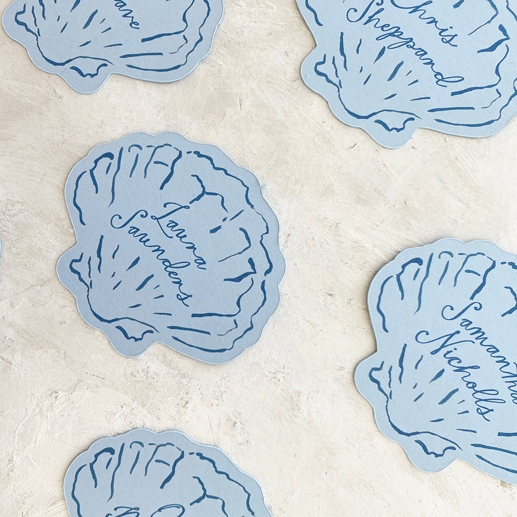 Shell Place Cards