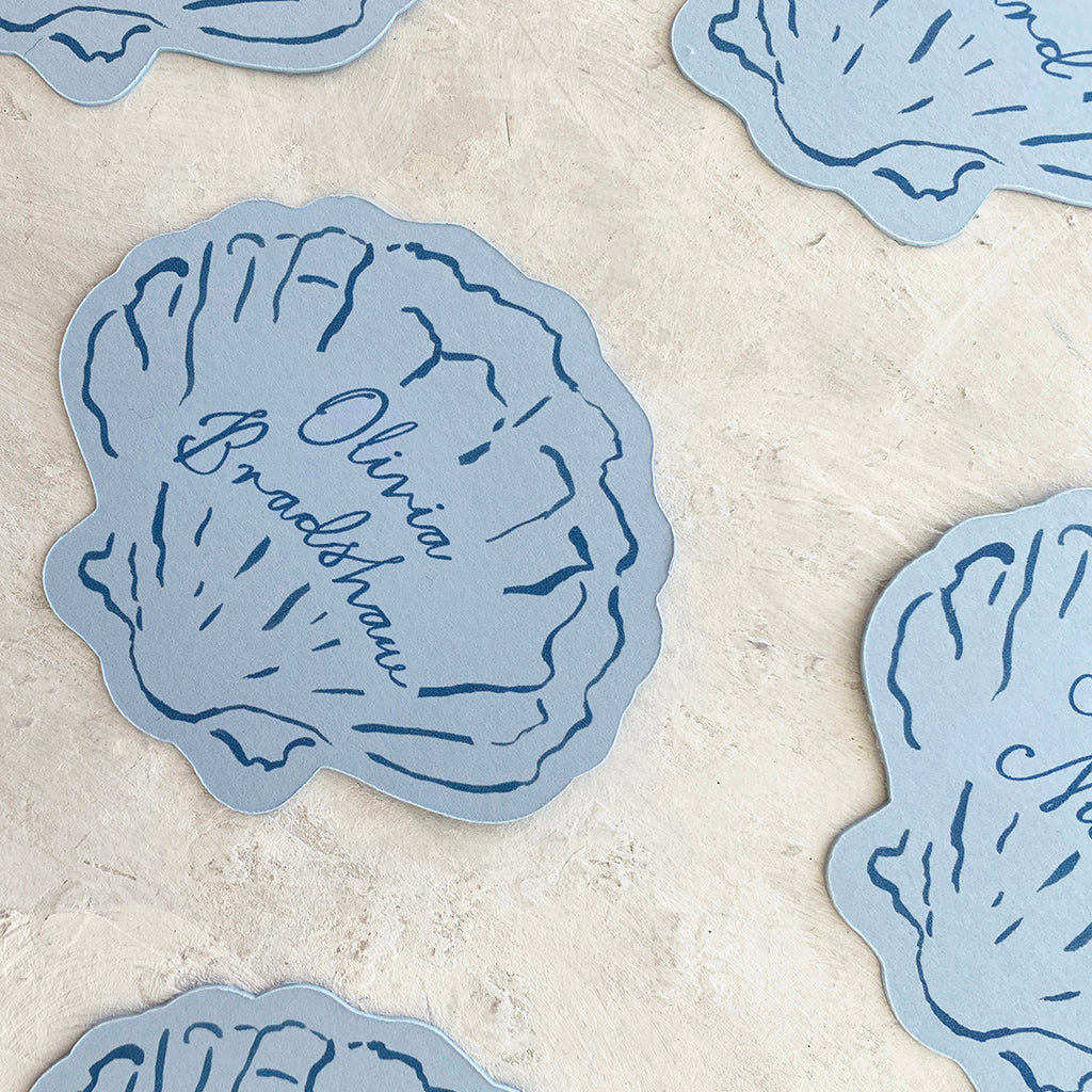 Shell Place Cards