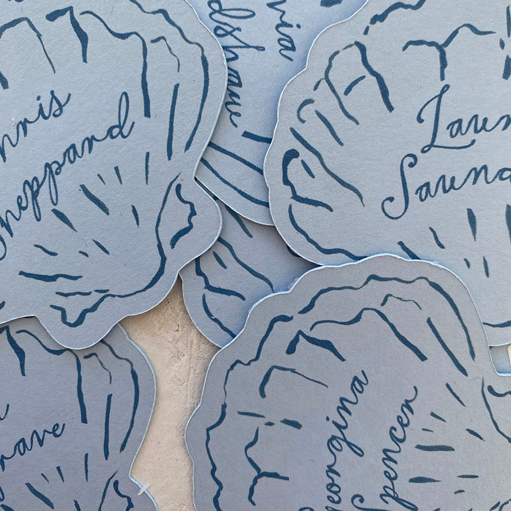 Shell Place Cards