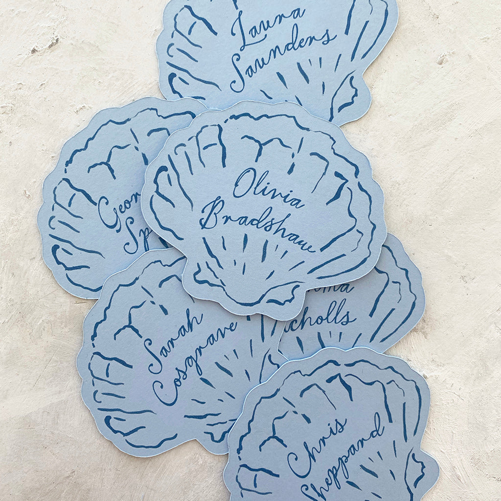 Shell Place Cards