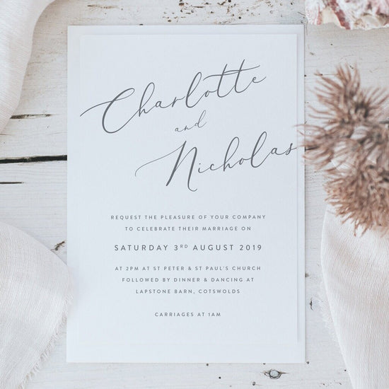 Charlotte Invitation