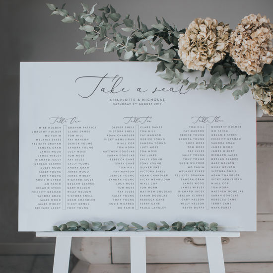 Load image into Gallery viewer, Charlotte Table Plan
