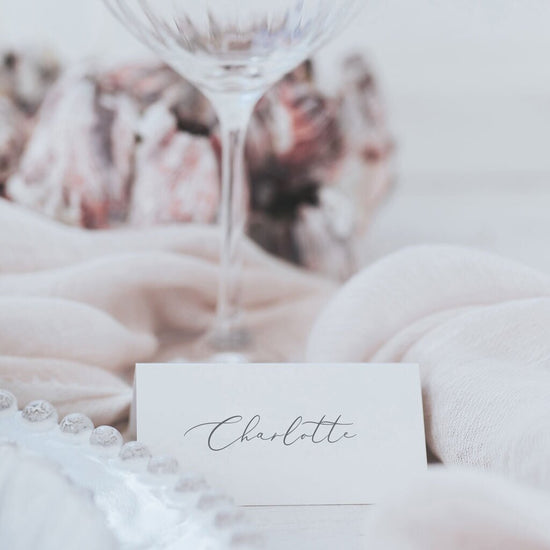 Charlotte Place Cards