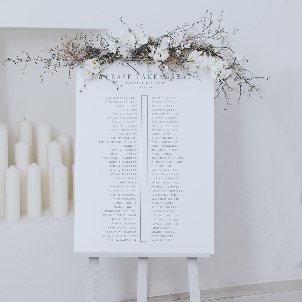Load image into Gallery viewer, Elegance Table Plan
