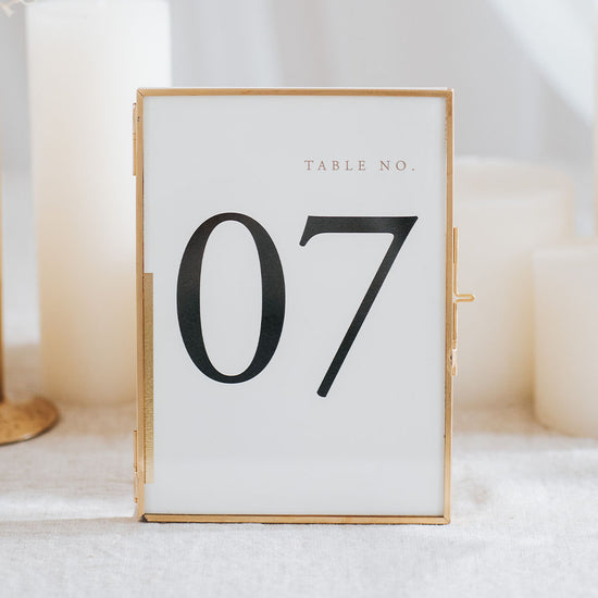 Jenny Table Numbers
