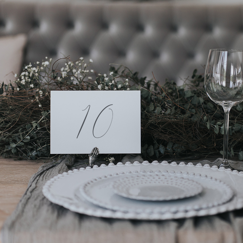 Shine Table Numbers