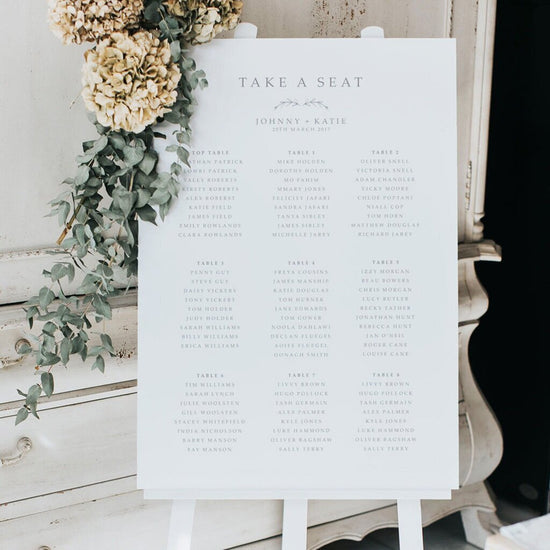 Load image into Gallery viewer, Spring Romance Table Plan
